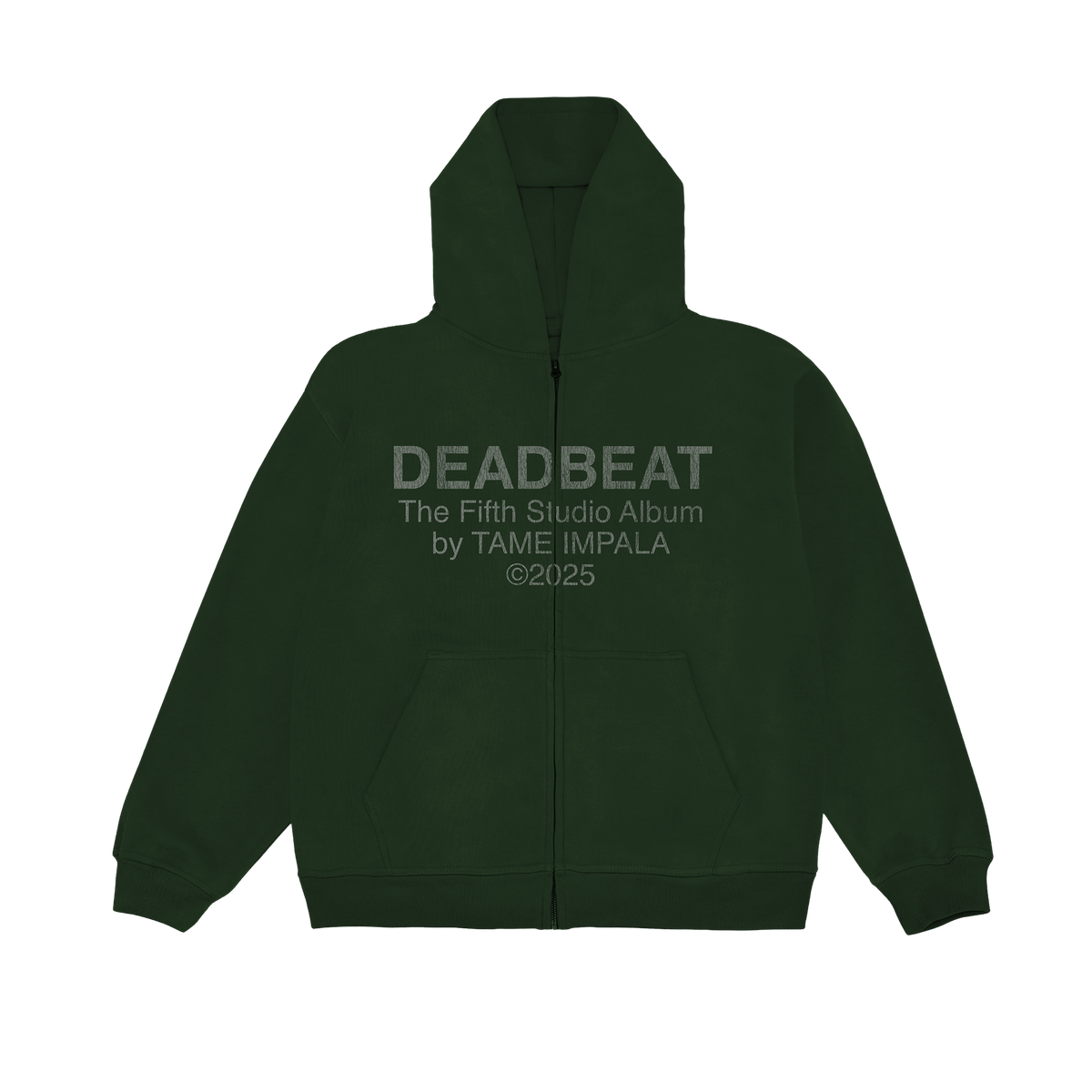 2026 US Tour Deadbeat Tour Zip Hoodie