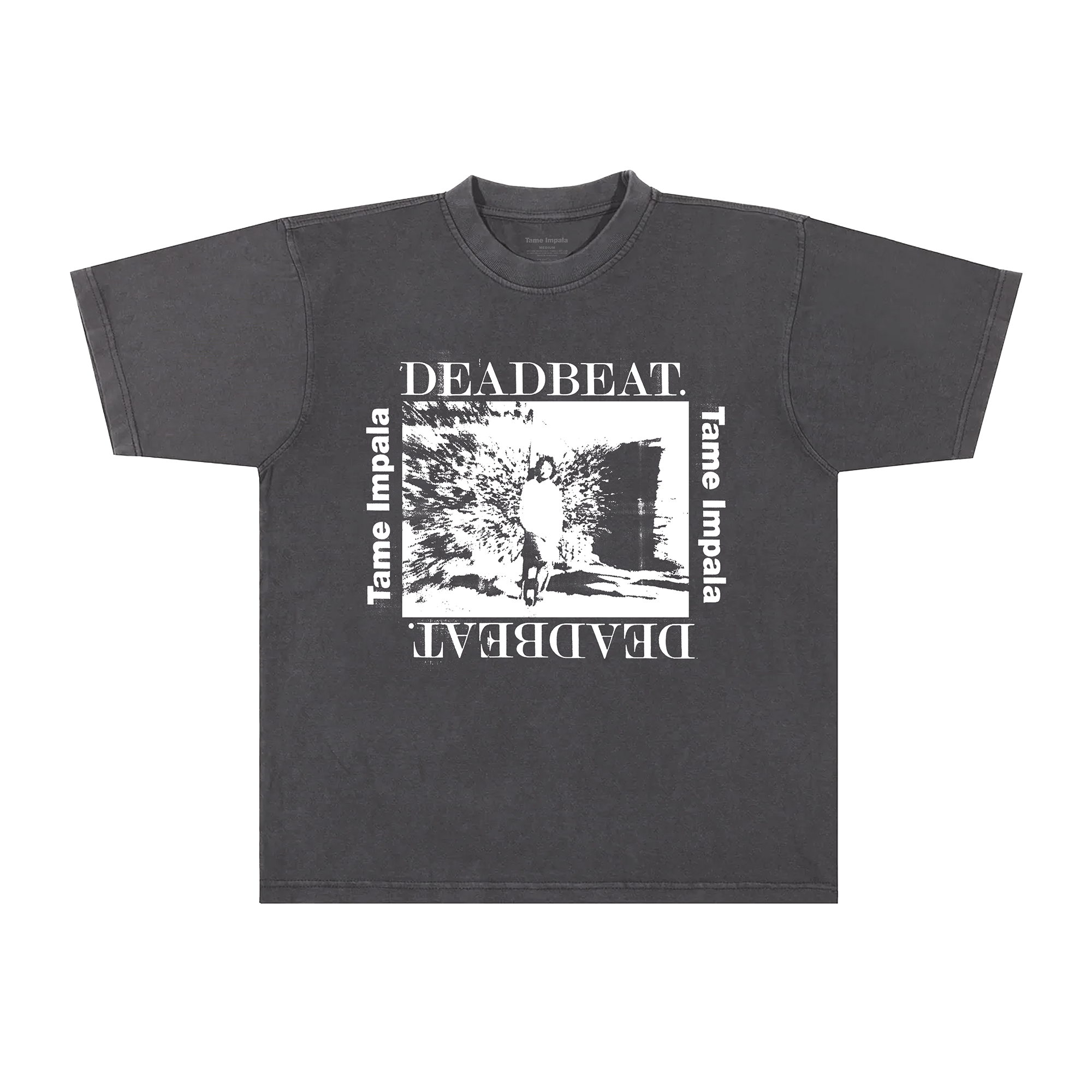 Deadbeat Washed Black Photo Tee