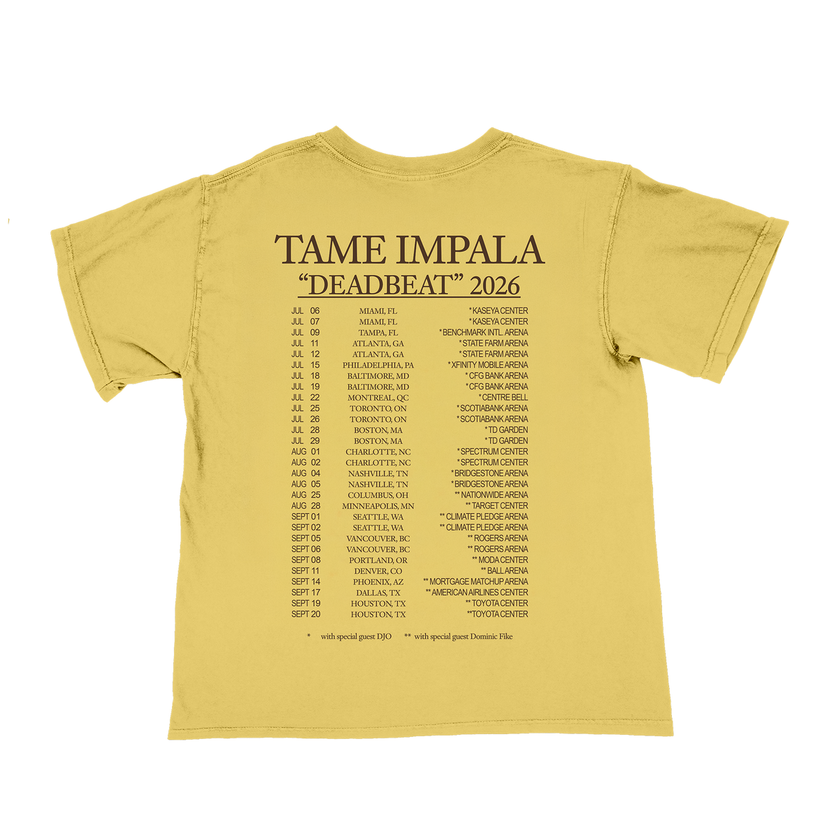 2026 US Tour Deadbeat Tour Photo Tee