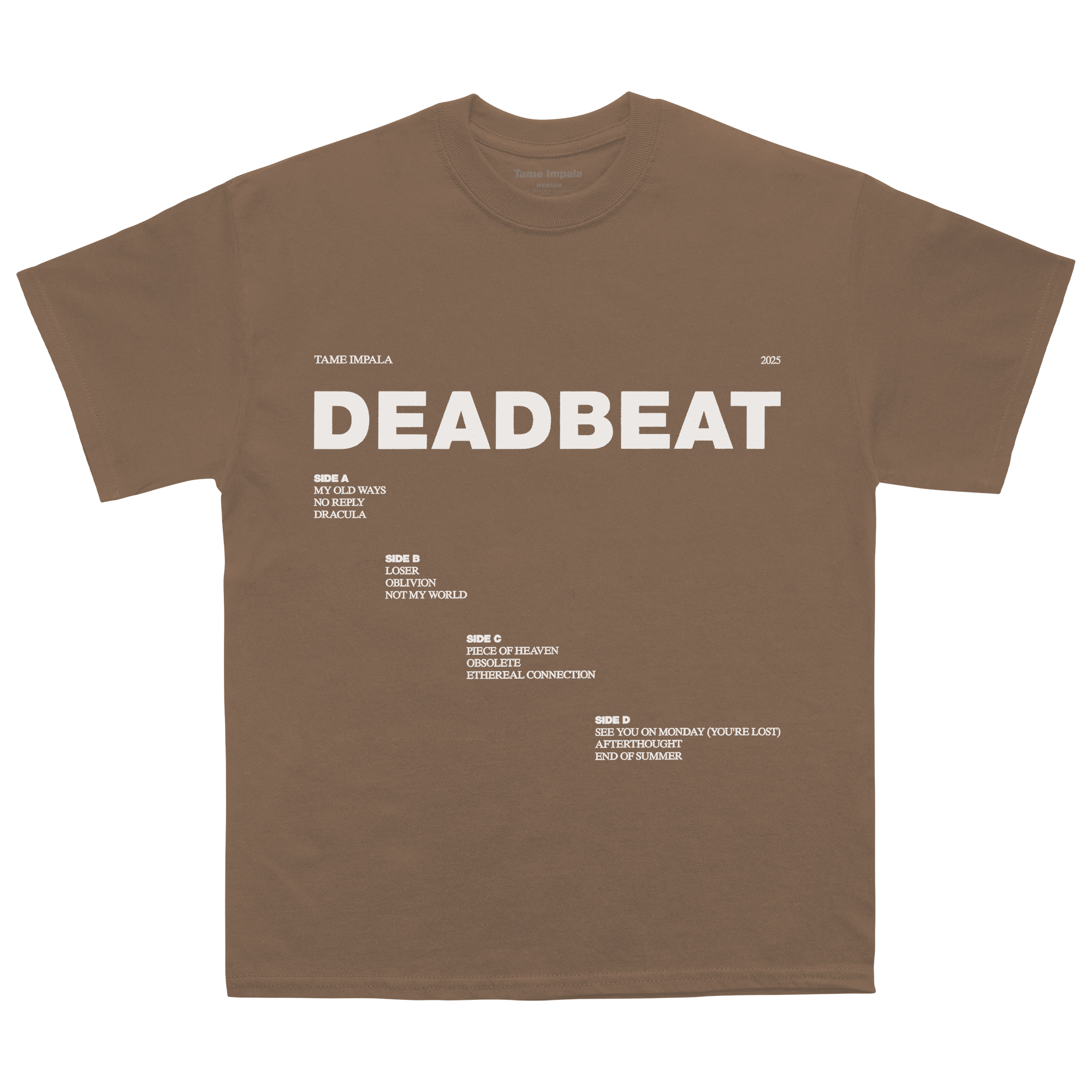 Deadbeat Tracklist Tee