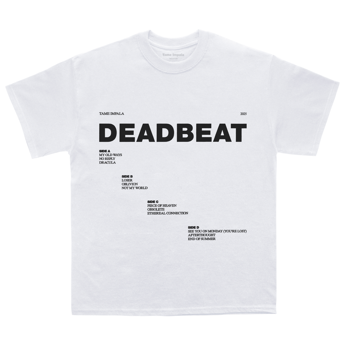TAMEIMPALAALBUMTRACKLISTTEEWHT