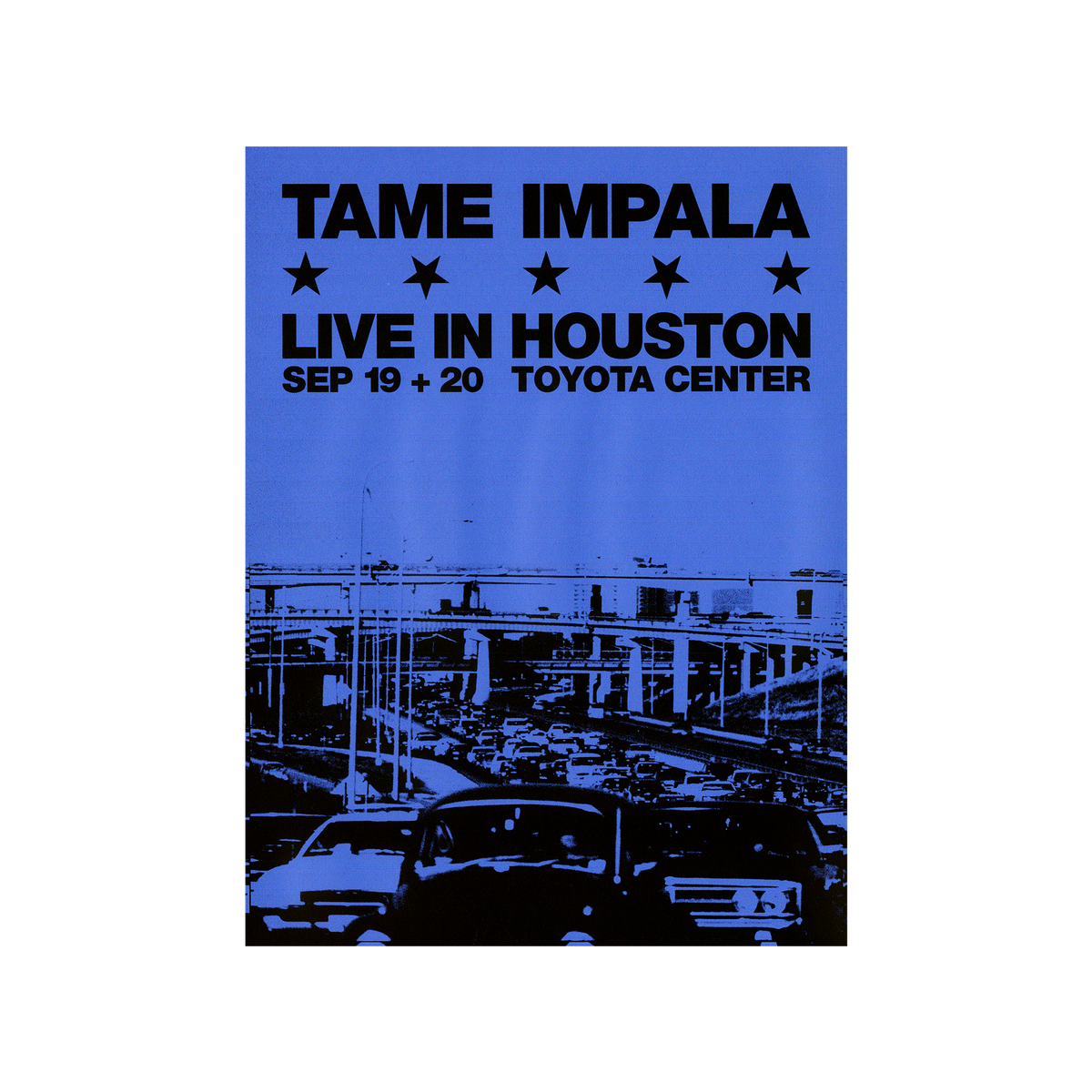 Live in Houston Poster