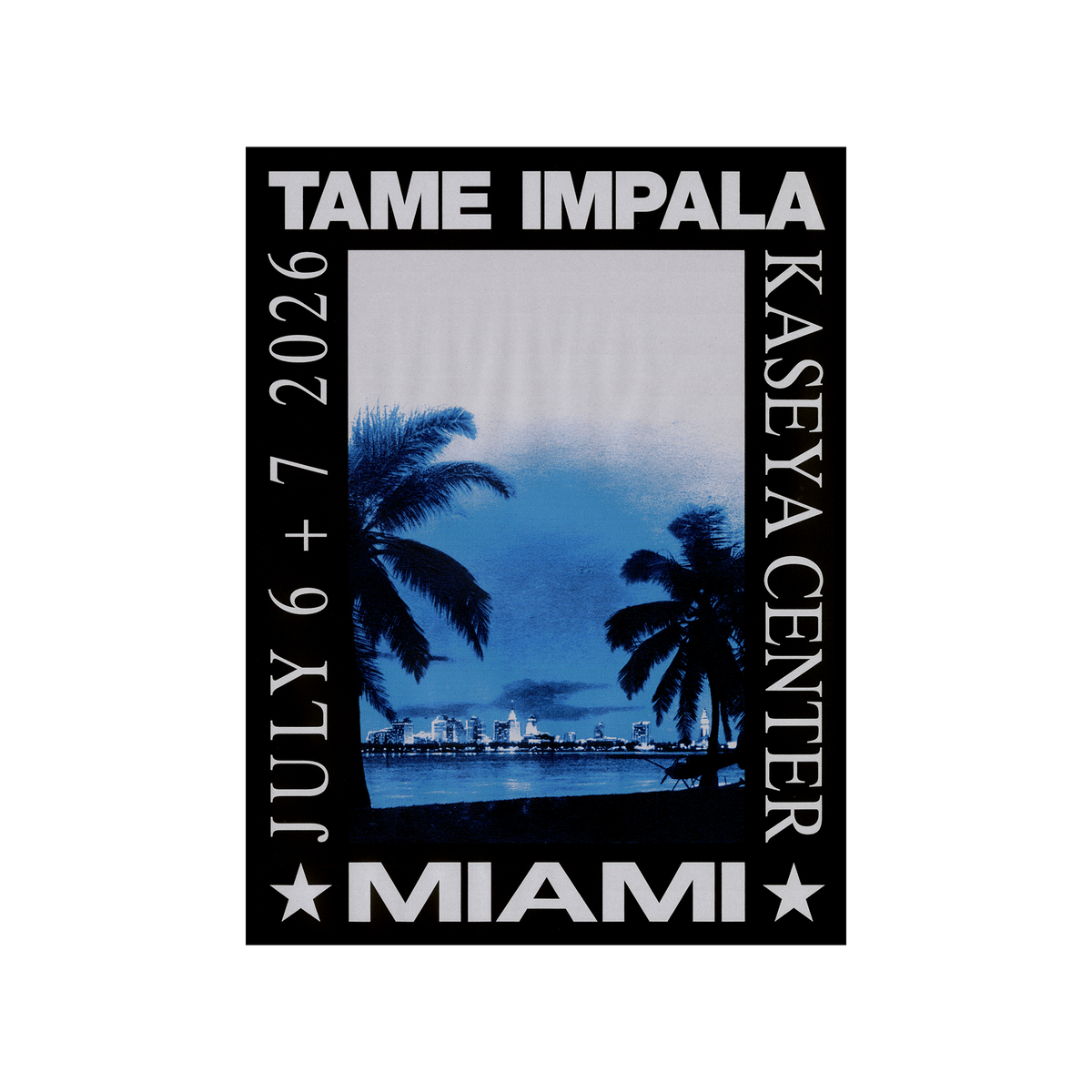 Live in Miami Tour Poster